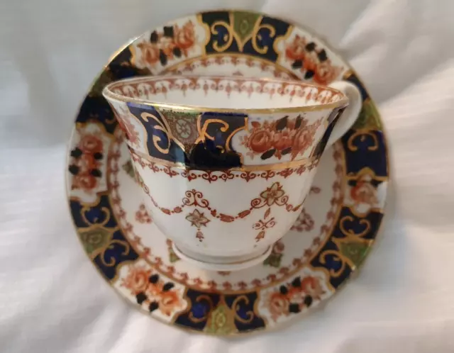 Royal Stafford China Antique Edwardian, Cup & Saucer Imari Pattern