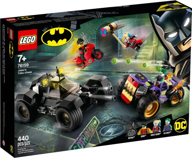 LEGO DC Super Heroes 76159 - All'Inseguimento del Tre Ruote di Joker Trike Chase