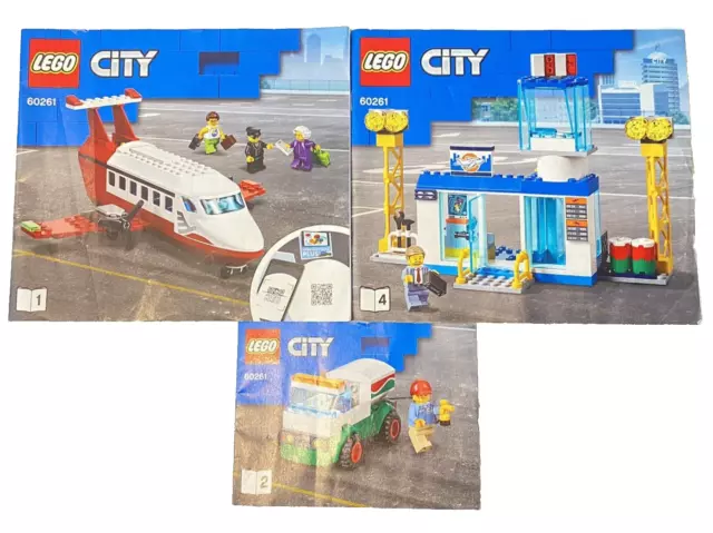 LOT NOTICE MANUEL d instruction Lego 60261 construction Airport aeroport central EUR 12 95 PicClick FR