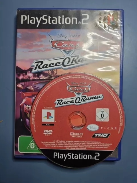 Cars Race-O-Rama (Sony PlayStation 2, PS2) *Genuine GAME DISC ONLY