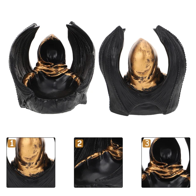 Support Pour Boule De Cristal En Résine Style Antique - Base Ronde Diamètre 3.3 Cm, Pour Décoration Intérieure (Maison, Bureau) - 10