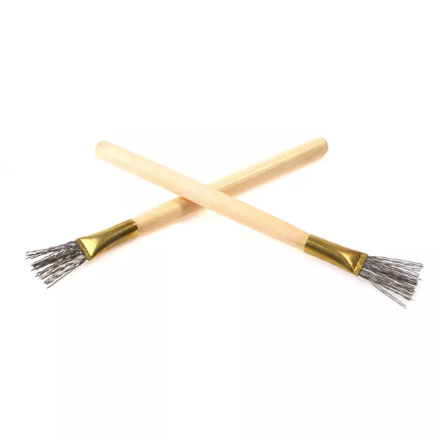Herramienta de arcilla de cepillo de alambre de hierro grueso + delgado para hacer arcilla.di