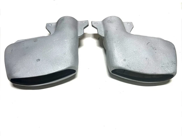 Neuf Mercury 1955-1956 Aluminium Échappement Pointes Paire Lh-Rh Réplique Kit