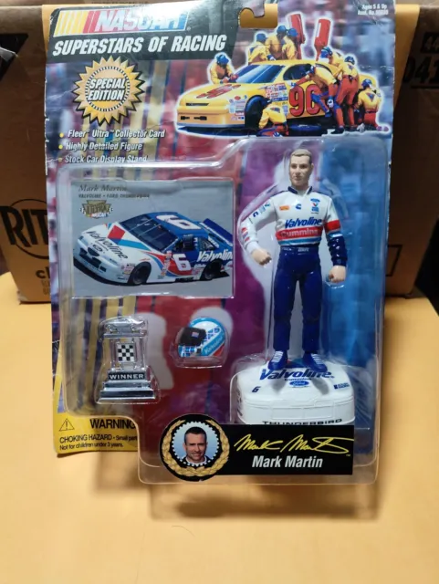 1997 Nascar Superstars of Racing Special Edition #6 Mark Martin by Toy Biz New