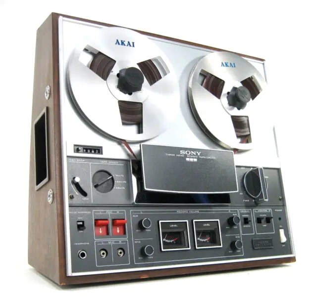 SONY TC-366 REEL To Reel Tape Deck Serviced 3-Speed W Special Tape