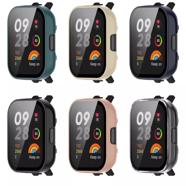 Für Redmi Watch 3 Full Protector Cover Anti-Drop Screen Schutzhülle