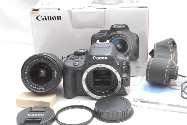 CANON EOS KISS X7 w/EF 40mm STM & 18-55mm IS Lens Kit Box From