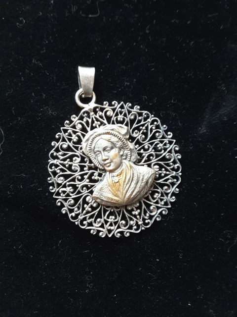 Broche Ancienne Celte Bretonne Signée KELT – Métal Argenté