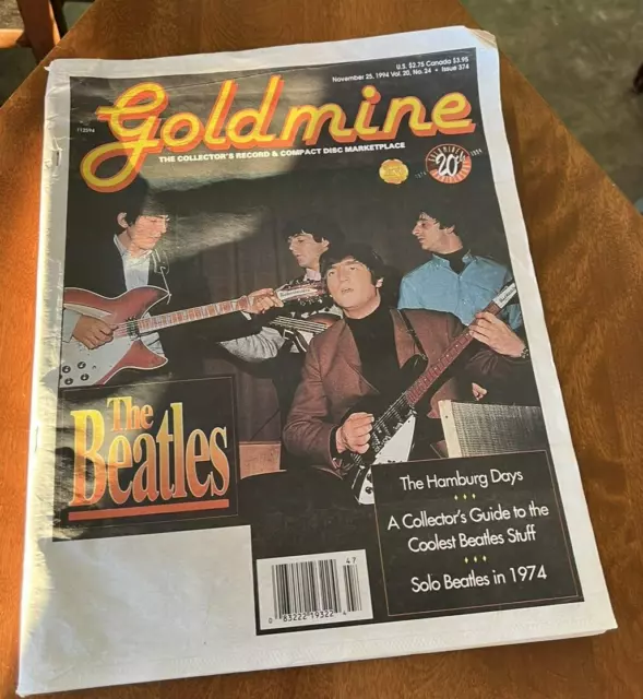 November 1994 Goldmine The Record Collectors Magazine