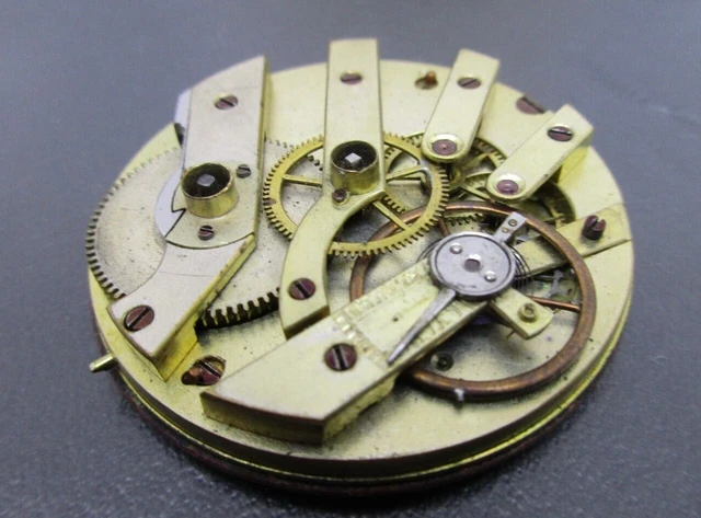 ANCIENNE MONTRE GOUSSET Avec Chaine Et Cle De Remontage Ref07418J EUR