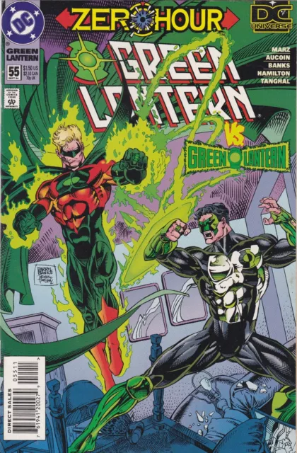 Green Lantern # 55 (Sept. 1994, DC) Zero Hour; VF+ (8.5)