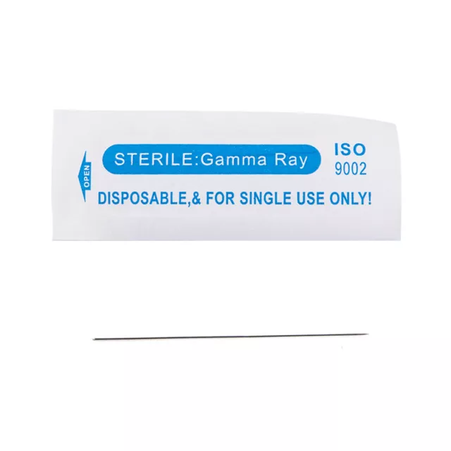 100 un. 5 cm Máquina de tatuaje Agujas Delineador de cejas Maquillaje permanente Agujas YT
