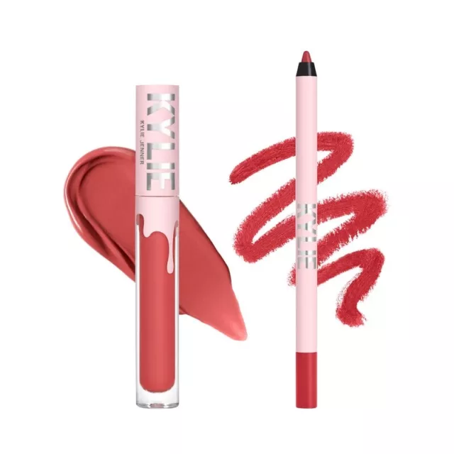 Brand New - Kylie Cosmetics Matte Lipstick + Lip Liner Kit- Victoria 401