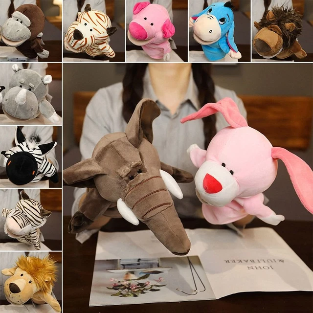 Soft Hand Puppets Interactive Baby Educational Toys Cute Animal Doll  Kids Gift