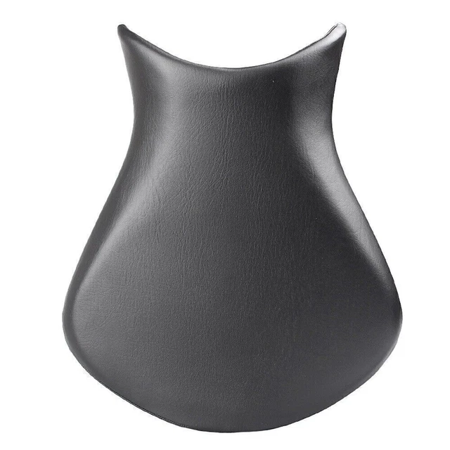 Front Rider Leather Seat Pad Cushion Black Fit Kawasaki ZX6R 2007-2008
