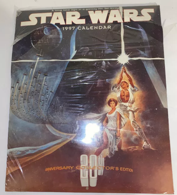 Star Wars 20th Anniversary Collector's Edition 1997 Calendar by Borders