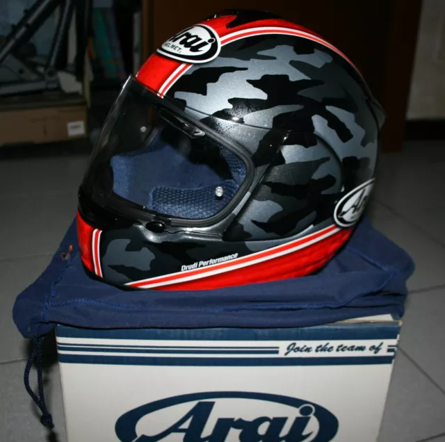 CASCO ARAI HELMET CHASER Drudi Performance Taglia 55 56 S serig