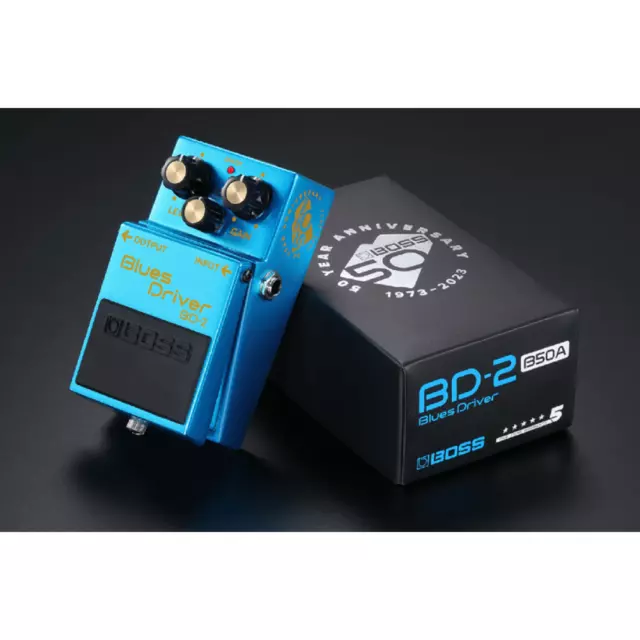 BOSS BD-2-B50A 50th Anniversary Blues Driver Guitar Pedal