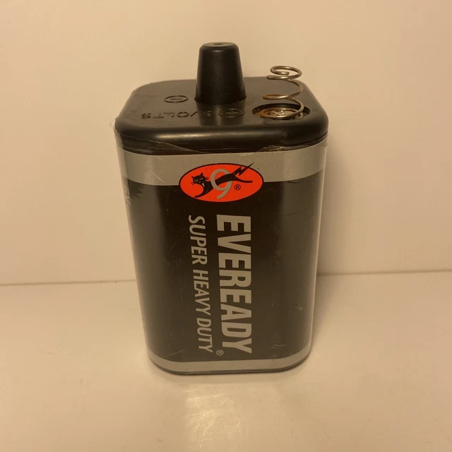 EVEREADY 6V BATTERY, Super Heavy Duty 6 Volt Battery, 1 Countt 9.95