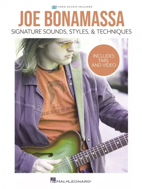 Joe Bonamassa Signature Sounds Styles & Techniques With Tab and Video 000388215