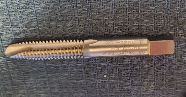 3/8-16 GH3 3Flute Spiral Point Plug  Nachi Japan Unused Loose(No Box)