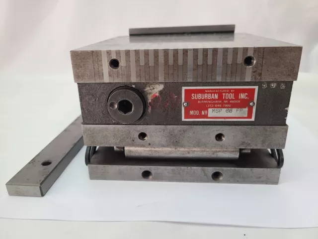 Suburban Tool MSP-66-FP Permanent Magnet Precision Sine Plate