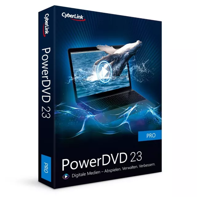 Cyberlink PowerDVD 23 PRO /Dauerlizenz /1PC /BOX