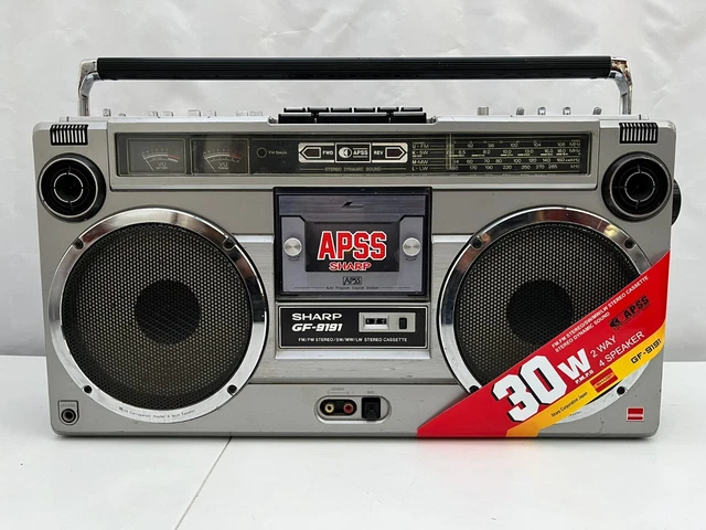 Sharp GF-9191 - NOVÉ a nehrané!!! Boombox RARITA