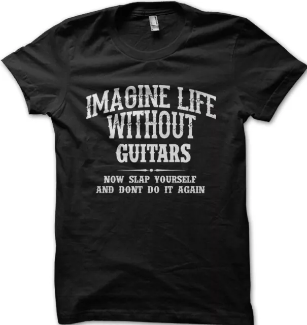 Gibson Les Paul inspired guitar black t-shirt 9297