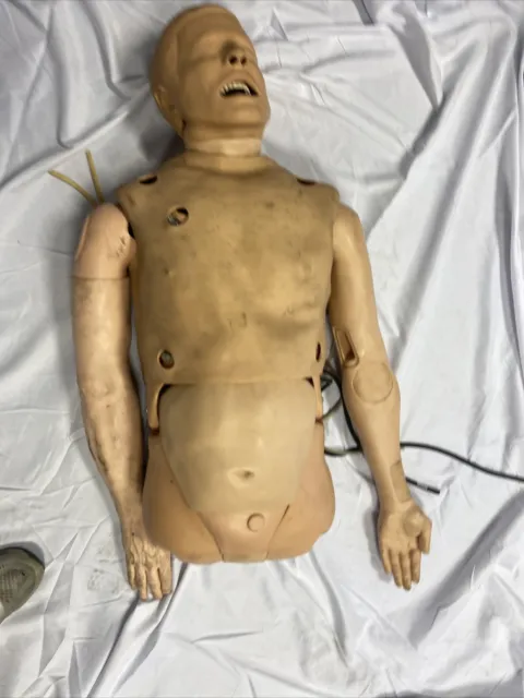 LAERDAL NURSING ADULT BODY CPR INTUBATION AIRWAY  MANIKIN 200-05050 Untested