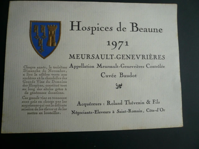 L'histoire des Hospices de Beaune, Hôtel-Dieu et Domaine viticole