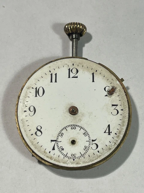Mouvement De Montre De Poche à Réviser Ou Pour Pièces - Occasion - Modèle 136-33/A1-75