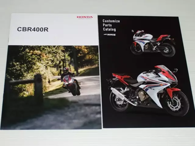 Catalog Only Honda Cbr400R Nc47 2016.2 Customized Parts Included k4