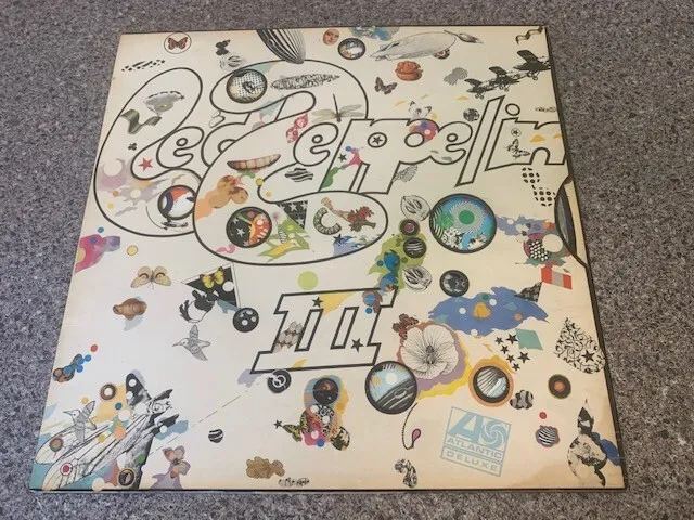 Led Zeppelin III + PETER GRANT CREDIT A5 B5 Rare Original UK LP