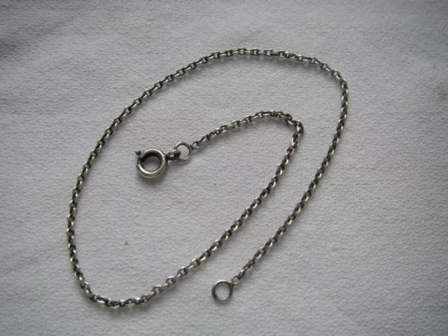 Bracelet de cheville 23.5CM / 2GR en Argent MASSIF 925 solid silver N°676