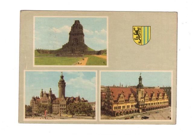 AK Ansichtskarte Messestadt Leipzig / Völkerschlachtdenkmal +++