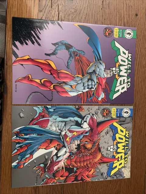 Dark Horse Comics Will To Power #1 &#2 1994 NM+/MT Unread Condition