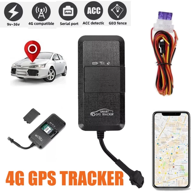 REAL-TIME GPS TRACKER 4G Car Vehicle Anti Theft Tracking Device Alarm ...