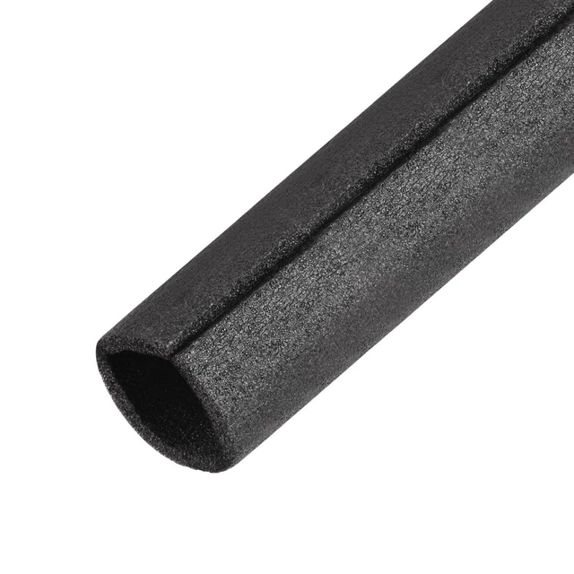 1 confezione tubo in schiuma 1,64 piedi lunghezza 2,34 pollici ID 3,12 pollici OD copertura tubo cavo nero