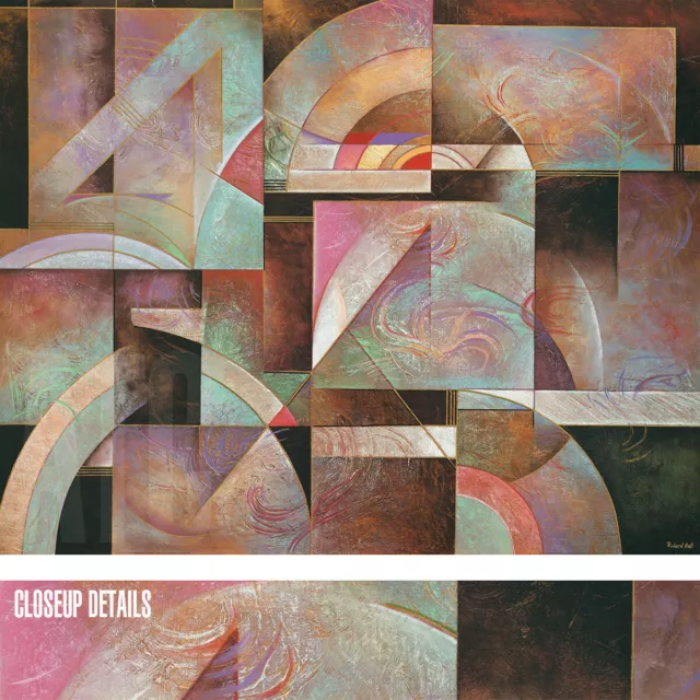48W"x38H" A VISIT TO THE MECHANICAL WOODS by RICHARD HALL - CHOICES of CANVAS