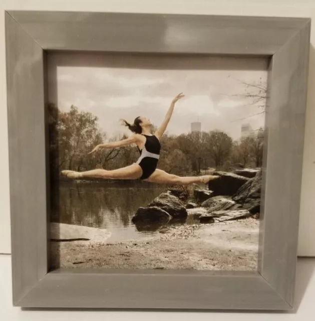 4X4 Silver Picture Tabletop Photo Frame Or wall Hanging Decor  NEW