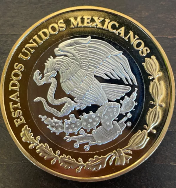 Mexico 100 Pesos 2011, Herencia Numismatica Pillar Dollar