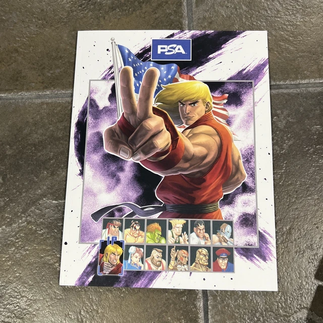 PSAマガジン　2025JUNE ストリートファイター2 PSA June 2025 Magazine Street Fighter 2 RYU Issue with Promo