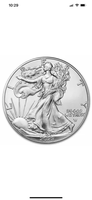2023 American Silver Eagle .999 Fine Silver 1 oz $1 BU Coin New