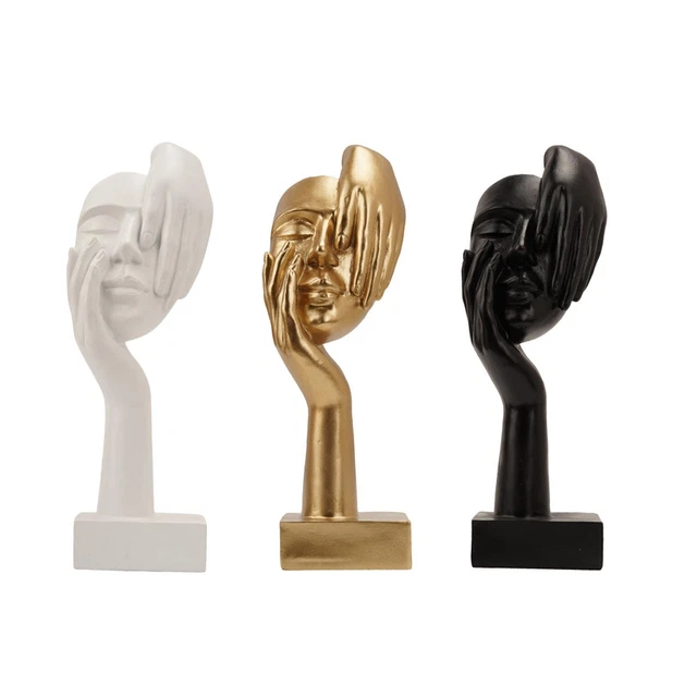 Penseur Statues Figure abstraite Artisanat pour la décoration de la maison