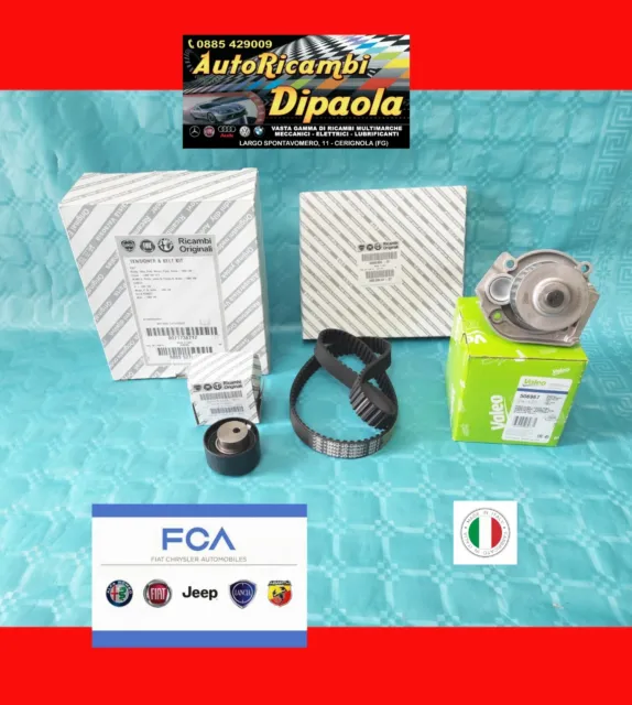 Kit Distribuzione Originale Pompa Acqua Fiat Punto Evo 500L 500X Tipo Bravo 1.4