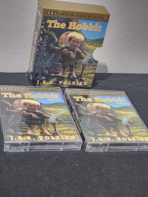 The Hobbit J R R Tolkien Audiobook BBC Radio Cassette Tapes Free Post