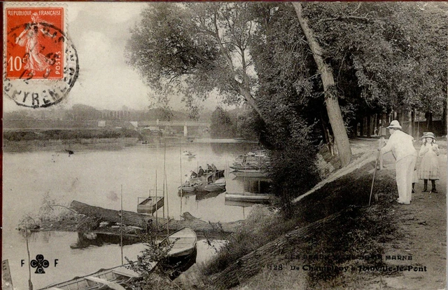 CPA - 94 - Les Beaux sites de la Marne - de Champigny à Joinville le Pont