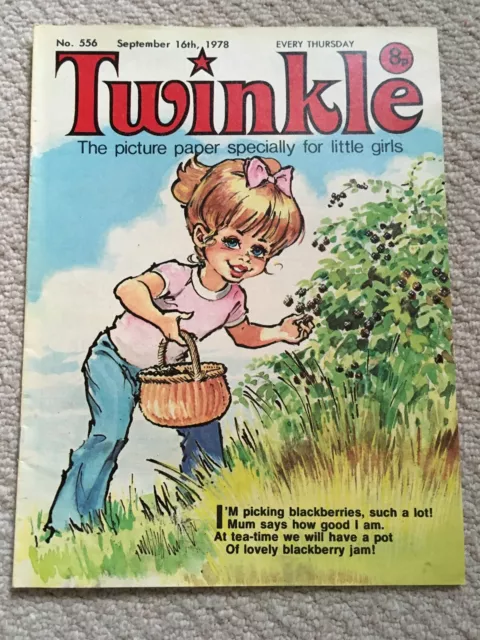 Vintage Comic - Twinkle - Issue No 556- 16th September 1978- Great birthday gift