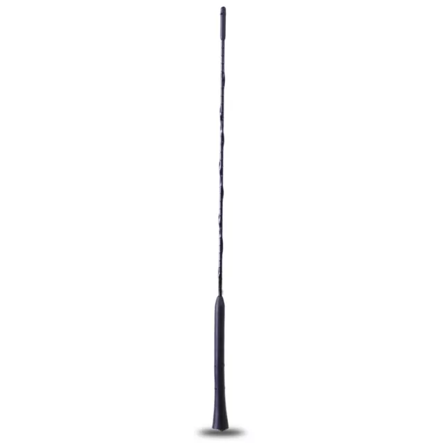 16" Screw Car AM/FM Radio Aerial Antenna Amplified Roof Mast Whip Fuba Style Nm